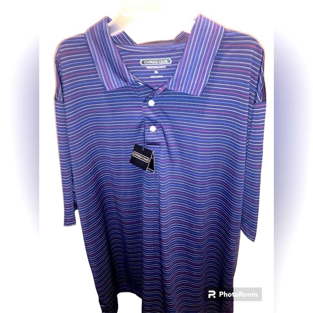 Men’s Cypress Club polo golf SS Shirt New with tags size XXL